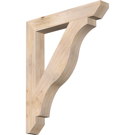 Ekena Millwork Funston Slat Smooth Bracket, Douglas Fir, 5 1/2"W x 40"D x 48"H BKT06X40X48FST06SDF